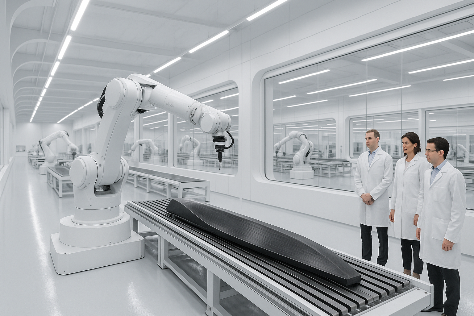 Scalable modular manufacturing campus with clean room production facilities and regional integration