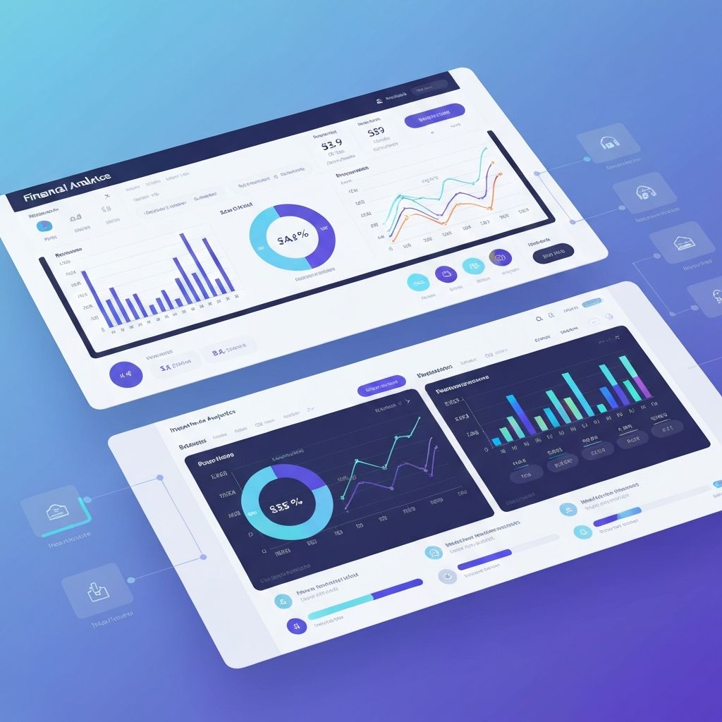 Integrated Finance Workflows - photorealistic representation